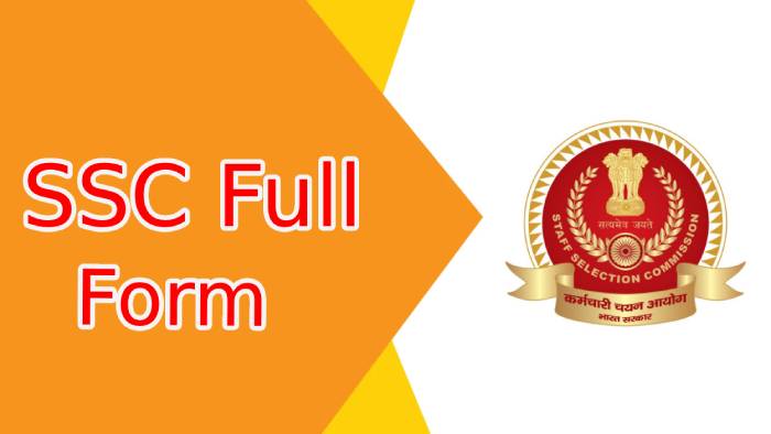 SSC Full Form